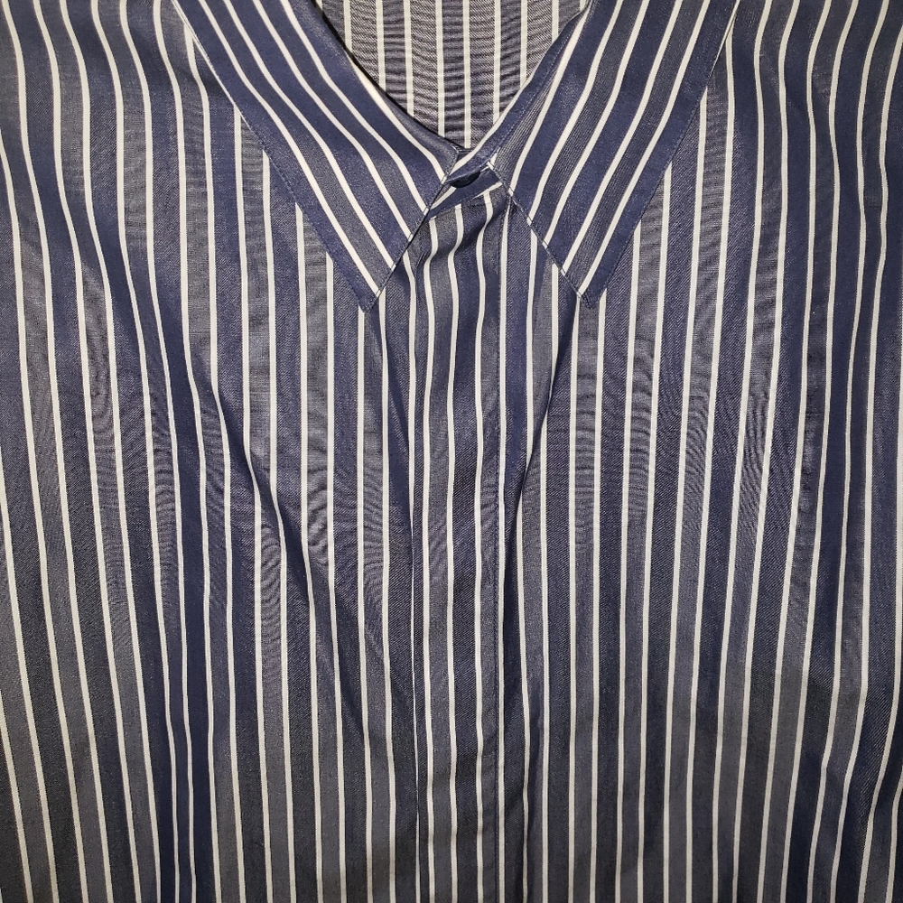 Gianni Versace Men's button up dress shirt size 4X or 58 - Picture 3 of 15